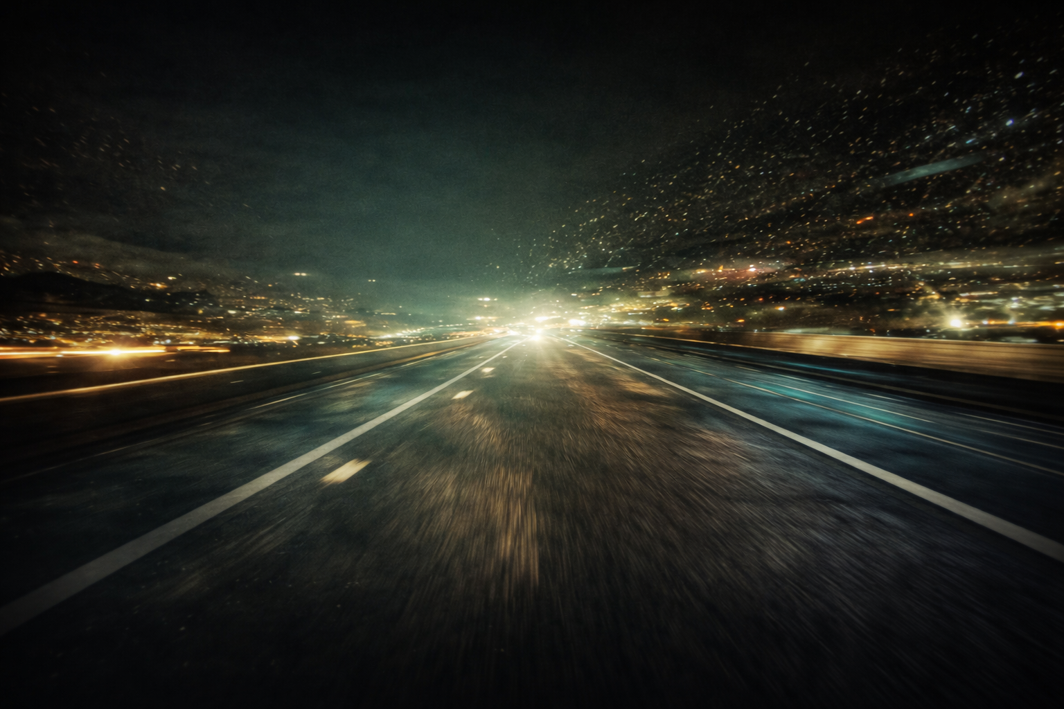 fondo carretera noche