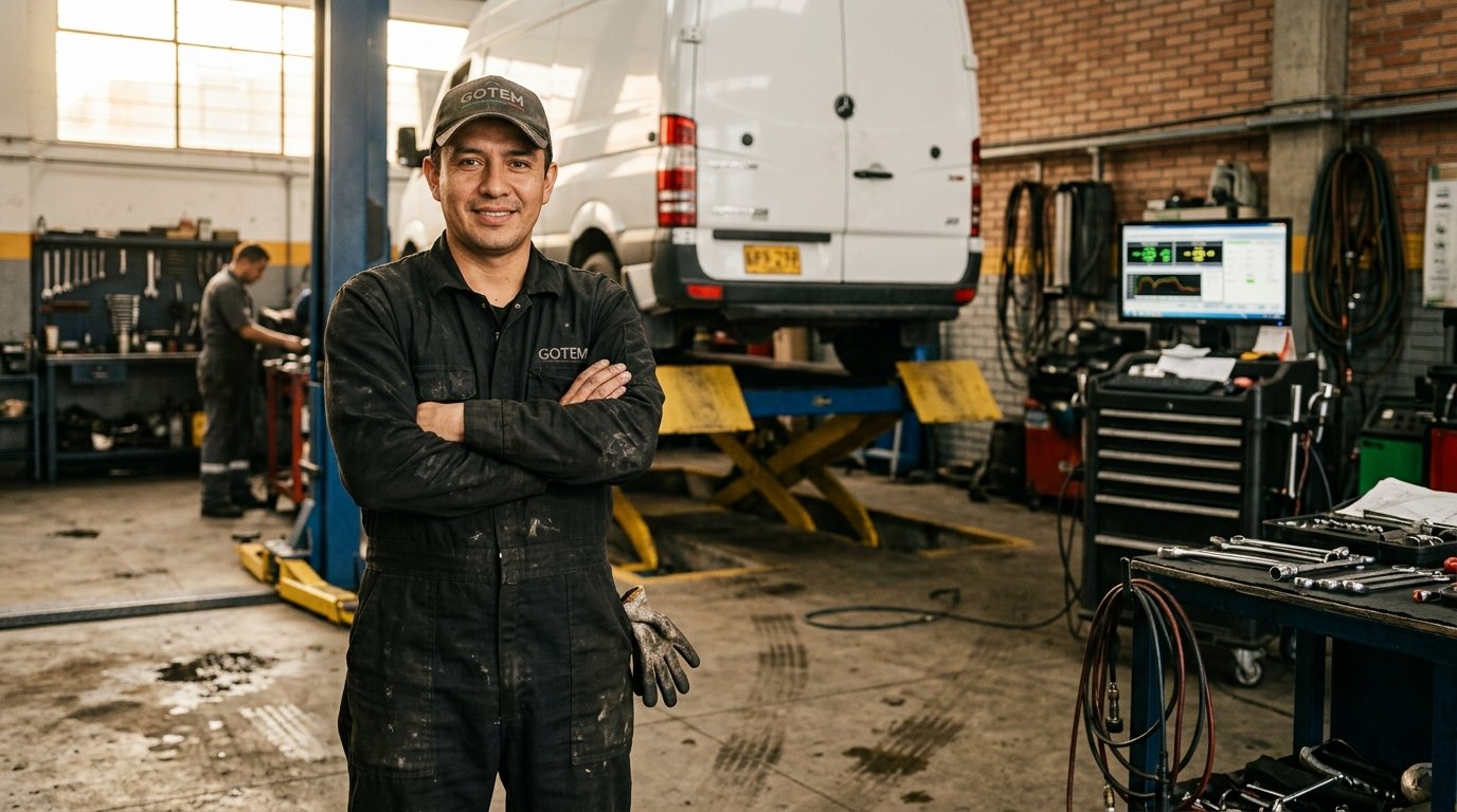 Técnico de mantenimiento en taller GOTEM Bogotá