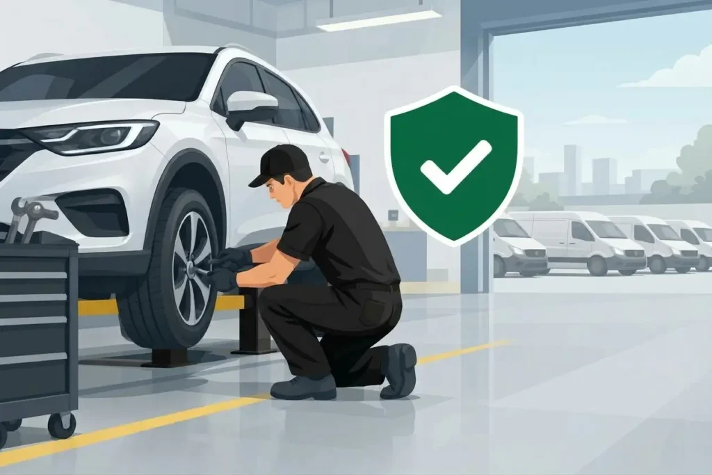 Servicio automotriz que protege su operación